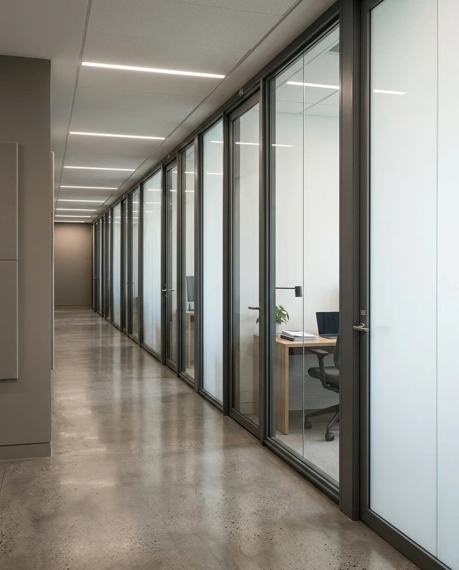 Cabin fronts — Manager cabins, switch-per-room